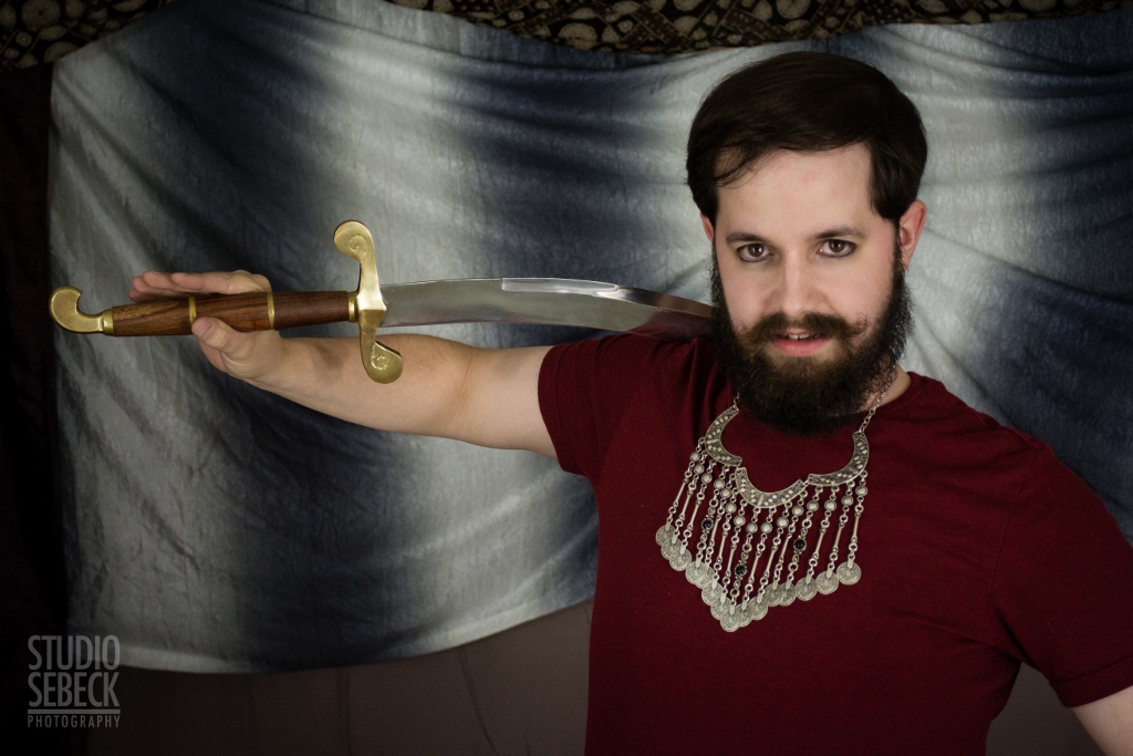 Bryan has a sharp and pointy thing!